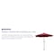 Flash Furniture Red 9 FT Round Umbrella - Crank and Tilt Function GM-402003-RED-GG - alternate 9